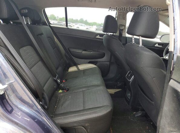 KNDPM3AC5J7484012 2018 KIA SPORTAGE Blue Widok komory silnika