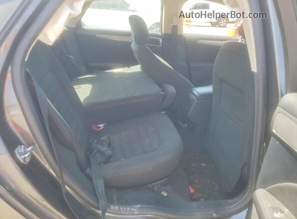 3FA6P0HD4LR202069 2020 FORD FUSION Gray Вид задньої частини салону