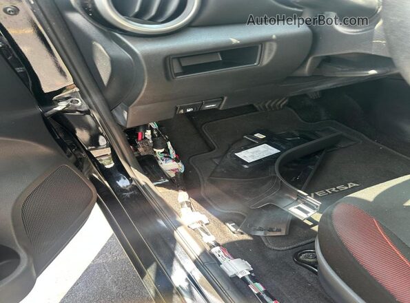 3N1CN8FV4RL864830 2024 NISSAN VERSA Black უკანა სალონის ხედი