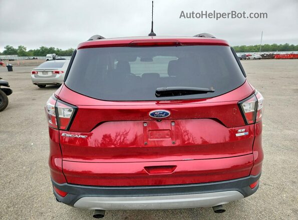 1FMCU9GD7JUC24984 2018 FORD ESCAPE Red Սալոնի դիմացի տեսք