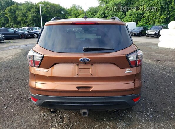 1FMCU9G9XHUB48182 2017 FORD ESCAPE Orange Vista interior delantera