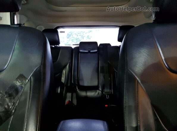 2FMPK3K94HBC27834 2017 FORD EDGE Black Вид задньої частини салону