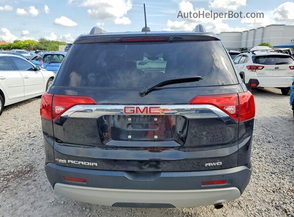 1GKKNSLA4KZ292362 2019 GMC ACADIA Black Вид салону спереду