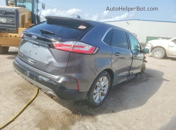 2FMPK4K93NBA32891 2022 FORD EDGE Серый Передняя правая четверть