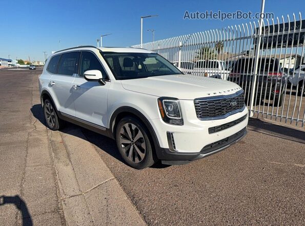 5XYP64HC7LG044935 2020 KIA TELLURIDE White Հետևի ձախ