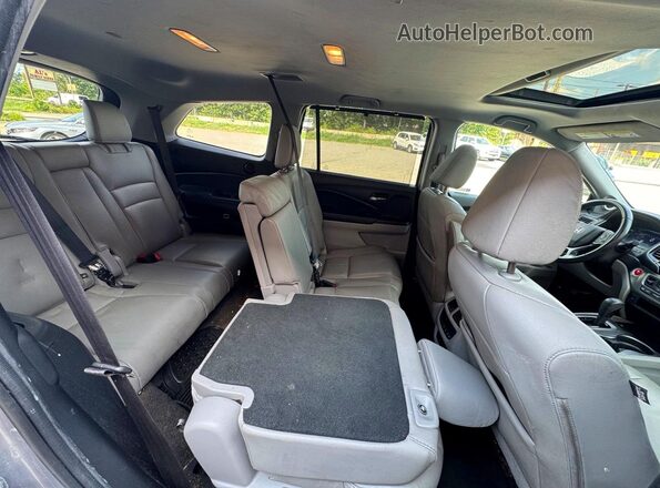 5FNYF6H53LB054726 2020 HONDA PILOT Silver Widok wnętrza z przodu