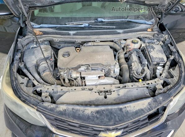 1G1BE5SM9G7302971 2016 CHEVROLET CRUZE Black Շարժիչի բաժամունքի տեսք