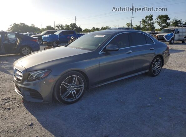WDDZF4JB4KA689072 2019 MERCEDES-BENZ E Gray Trasero izquierdo