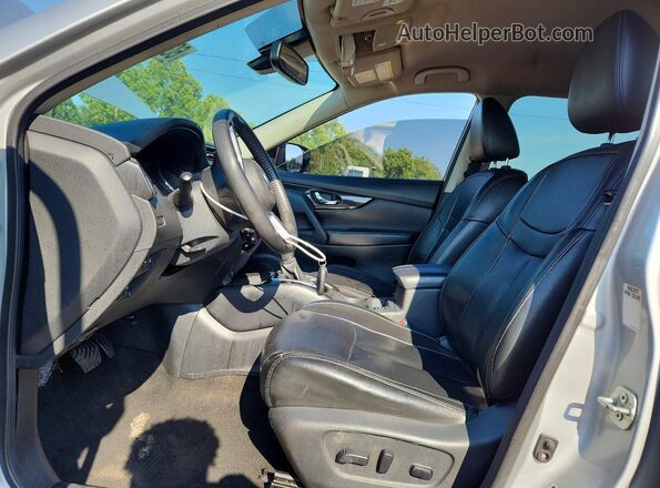 5N1AT2MV8KC822572 2019 NISSAN ROGUE Silver Առջևի վահանակի տեսք