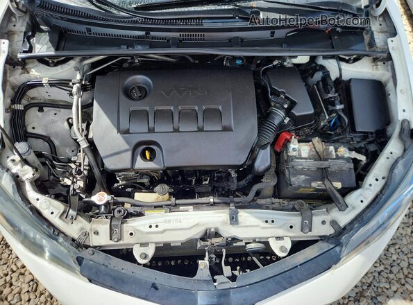 2T1BURHE1KC223934 2019 TOYOTA COROLLA White Vista del compartimento del motor