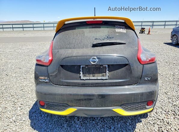 JN8AF5MR8GT607656 2016 NISSAN JUKE Черный Вид салона спереди