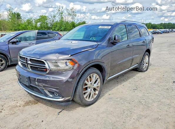 1C4RDJDG4GC467262 2016 DODGE DURANGO Gray Հետևի ձախ