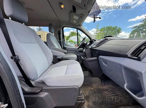 1FMZK1YM2GKA35213 2016 FORD TRANSIT Black Front view