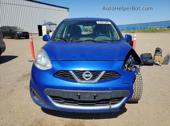 3N1CK3CPXGL246958 2016 NISSAN MICRA Blue Rear view