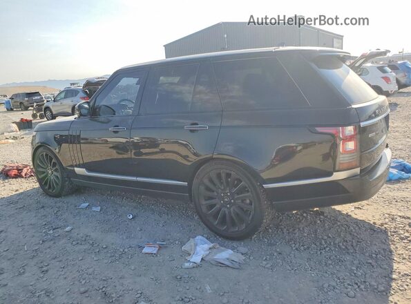 SALGV2EF7GA302164 2016 LAND ROVER RANGE Black უკანა მარჯვენა