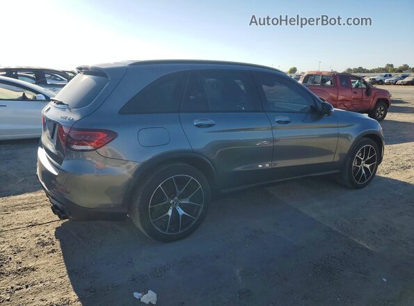 W1N0G6EB0MF923132 2021 MERCEDES-BENZ GLC-CLASS Серый Передняя правая четверть