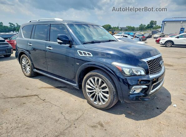 JN8AZ2NC2G9400970 2016 INFINITI QX80 Black Front view