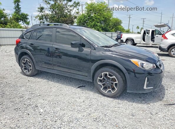JF2GPADC9GH307314 2016 SUBARU CROSSTREK Black წინა ხედი