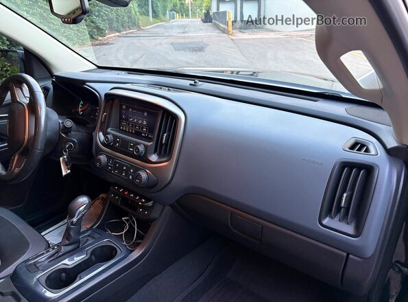 1GCGTDEN2N1289188 2022 CHEVROLET COLORADO Черный Вид задних сидений