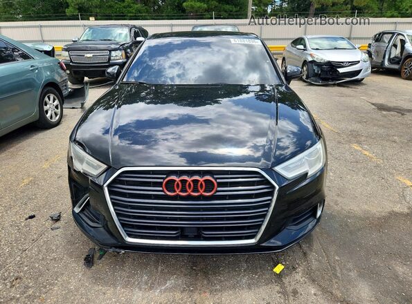 WAUAUGFF2J1036486 2018 AUDI A3 Black Вид ззаду