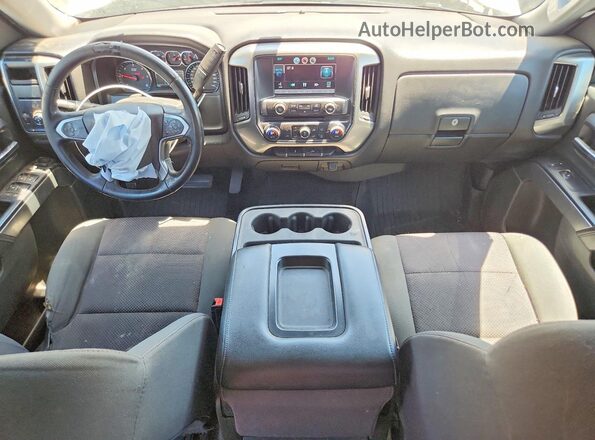 3GCPCRECXGG348438 2016 CHEVROLET SILVERADO White ხელსაწყოთა პანელის ხედი