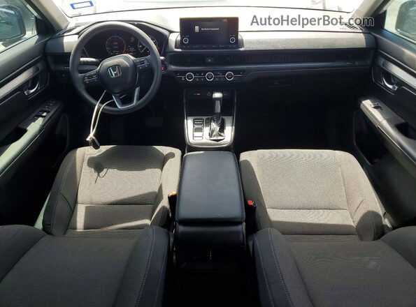 7FARS3H4XSE004172 2025 HONDA CR-V White Instrument cluster view