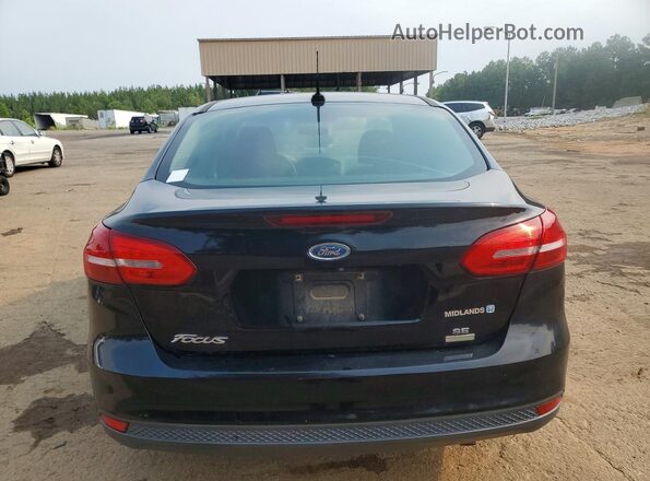 1FADP3FE2GL300560 2016 FORD FOCUS Black Front interior view