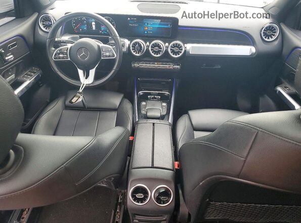 W1N4M4HB9PW277488 2025 MERCEDES-BENZ GLB-CLASS White ხელსაწყოთა პანელის ხედი