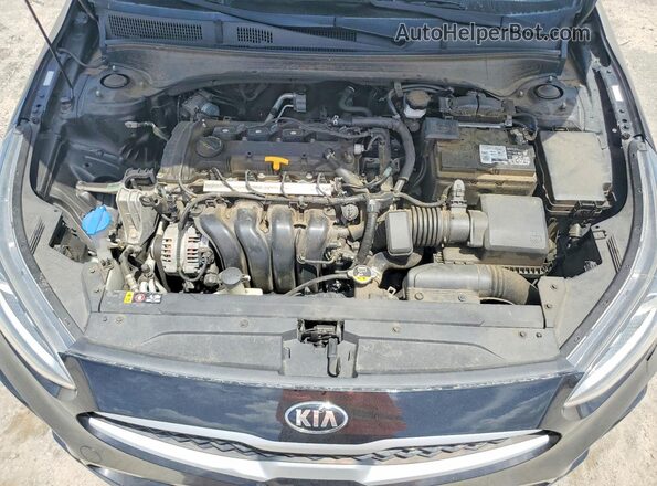 3KPF24AD5ME339329 2021 KIA FORTE Black Widok komory silnika