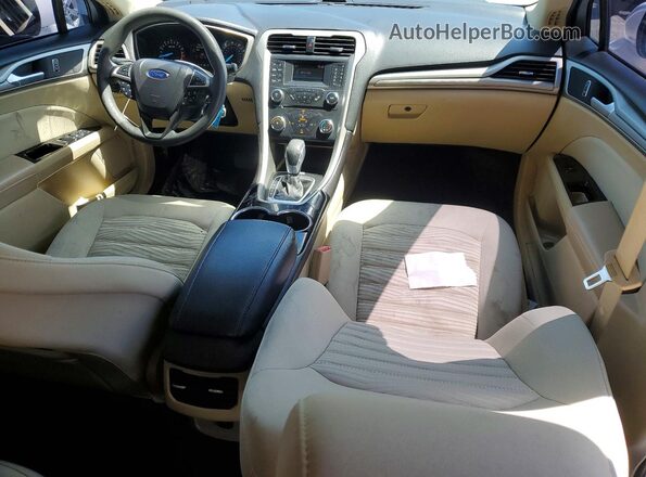 3FA6P0H77GR126296 2016 FORD FUSION White Vista del cuadro de instrumentos