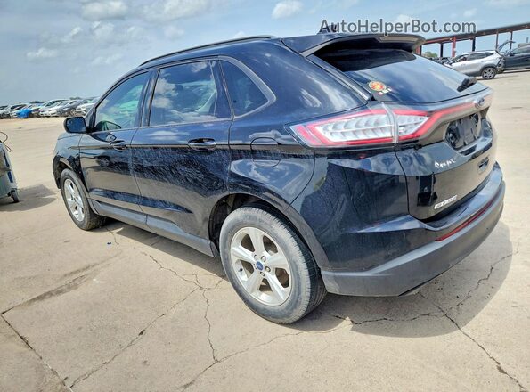 2FMPK4G98HBB61609 2017 FORD EDGE Black Задня права чверть