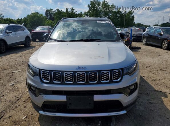 3C4NJDCN9ST545458 2025 JEEP COMPASS Silver უკანა ხედი