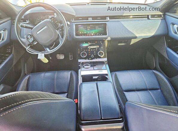 SALYK2FV1LA247837 2020 LAND ROVER RANGE Серый Вид щитка приборов
