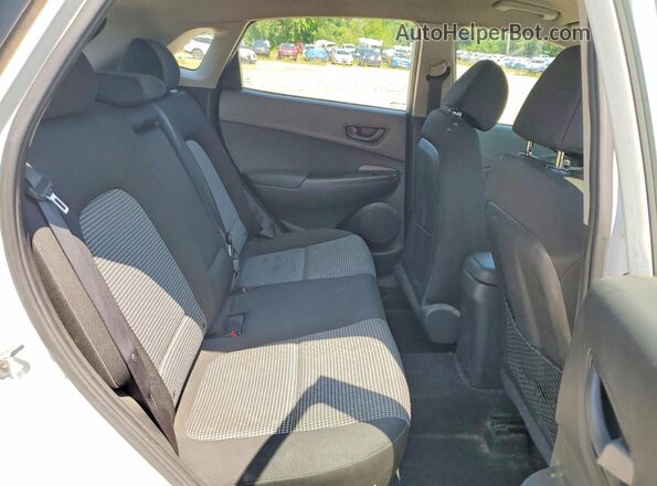 KM8K1CAA0KU301888 2019 HYUNDAI KONA White Widok wnętrza z tyłu