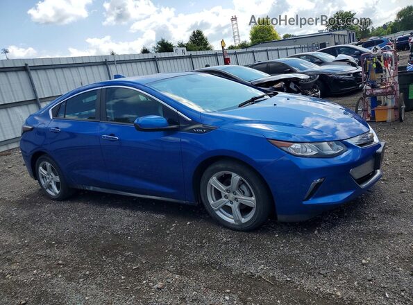 1G1RC6S56JU119538 2018 CHEVROLET VOLT Blue Вид спереду