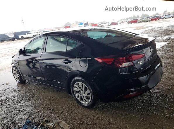 KMHD74LF4LU999638 2020 HYUNDAI ELANTRA Black უკანა მარჯვენა