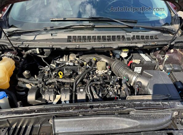 2FMPK4K9XKBB30814 2019 FORD EDGE Red Вид щитка приладів
