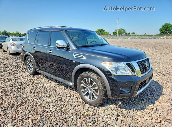 JN8AY2NC2J9556050 2018 NISSAN ARMADA Black Vista frontal