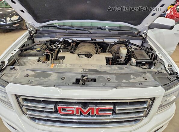 2GTV2LEC9K1104000 2019 GMC SIERRA White Engine compartment view