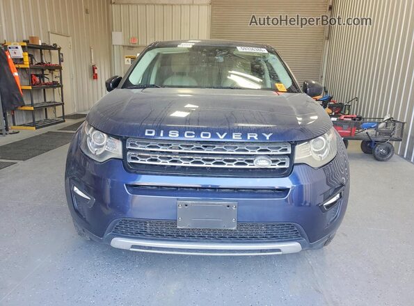 SALCR2BG1GH574006 2016 LAND ROVER DISCOVERY Blue უკანა ხედი