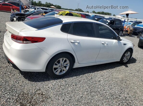 KNAGT4L3XG5098984 2016 KIA OPTIMA White Передня права чверть