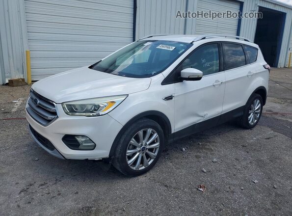 1FMCU0JD1HUB12664 2017 FORD ESCAPE White Задня ліва чверть