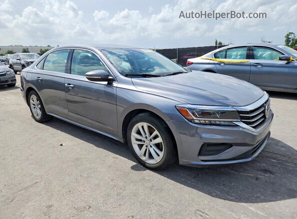 1VWSA7A37LC015294 2020 VOLKSWAGEN PASSAT Gray წინა ხედი