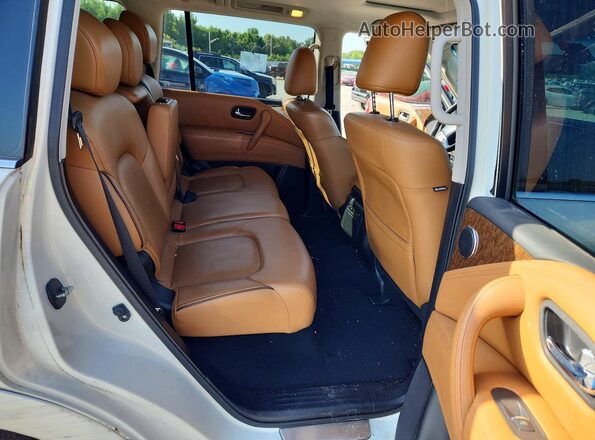 JN8AZ2NDXG9800333 2016 INFINITI QX80 White Widok komory silnika