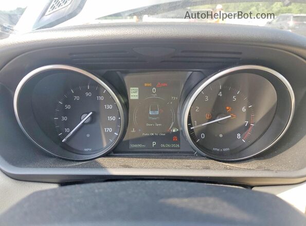 SALWR2FV5HA177169 2017 LAND ROVER RANGE Black Widok tylnych siedzeń