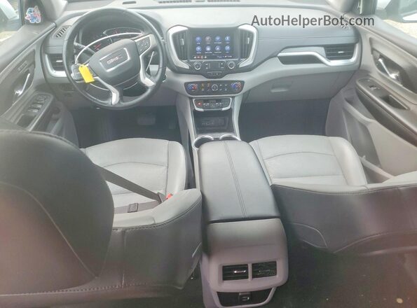 3GKALPEG4PL185410 2023 GMC TERRAIN White Вид щитка приладів
