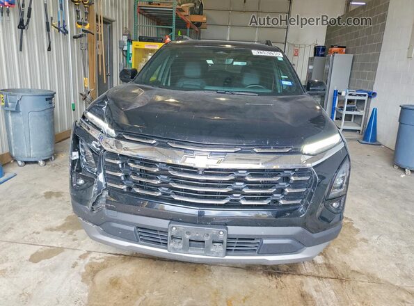 3GNAXHEG9SL202417 2025 CHEVROLET EQUINOX Black Вид ззаду