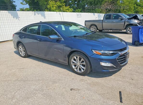 1G1ZD5ST3KF149544 2019 CHEVROLET MALIBU Синий Вид спереди