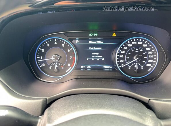 KM8R3DHE5MU213008 2021 HYUNDAI PALISADE Gray Widok zestawu wskaźników