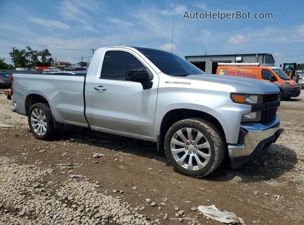 3GCNWAEH8KG292486 2019 CHEVROLET SILVERADO Серебряный Вид спереди